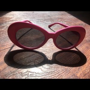 Brand New PINK Cout Goggle Sunglasses
